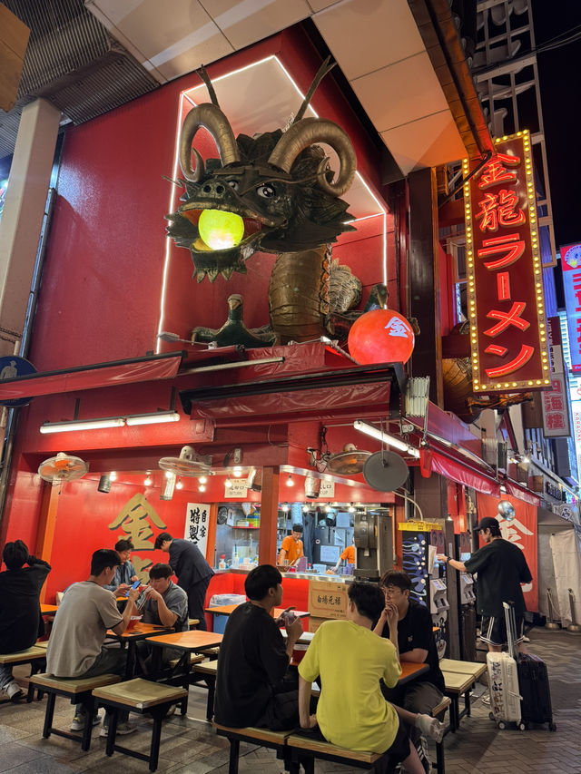 日本🇯🇵大阪半夜🕛逛街，吃喝拍照一條龍