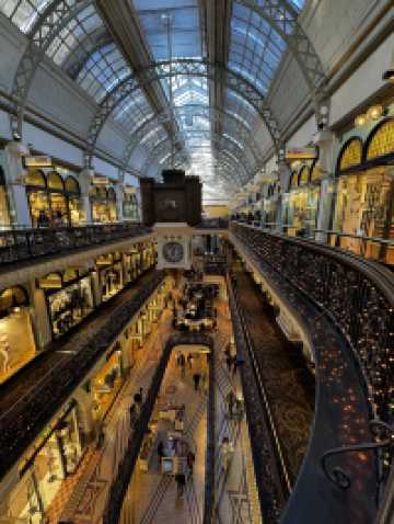 維多利亞大廈打卡🔥 悉尼百年古堡商場，走入宮崎駿動畫！