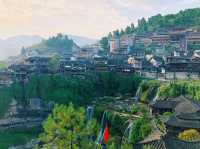 Walking Through Ancient Magic at Furong Town 🌃✨