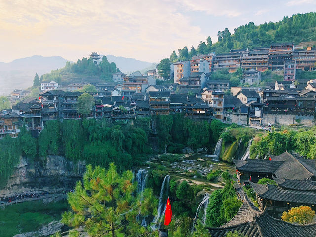 Walking Through Ancient Magic at Furong Town 🌃✨ Walking Through Ancient Magic at Furong Town 🌃✨