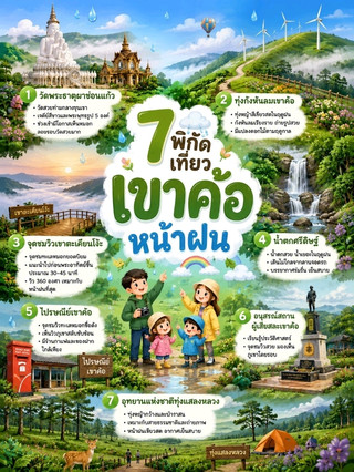 7 พิกัดเที่ยวเขาค้อหน้าฝน
