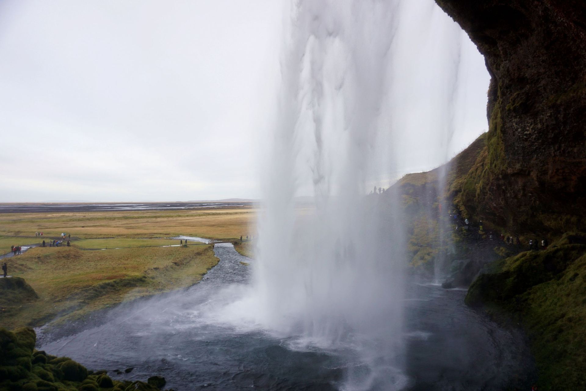 【Iceland · Seljalandsfoss】 A Magical Adventure into the Water Curtain Cave! Seljalandsfoss.