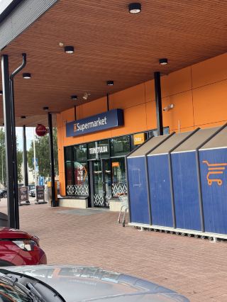Authentic Local Supermarket Shopping Experience at K-Supermarket in Lahti, Finland.