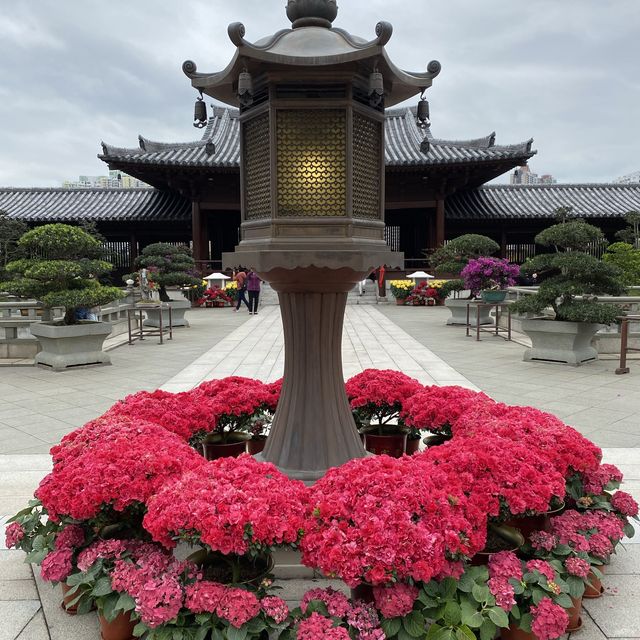 被譽為港版金國寺的志蓮淨苑