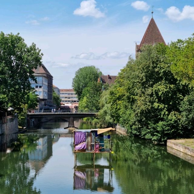 Picturesque fairytale-like Nuremberg