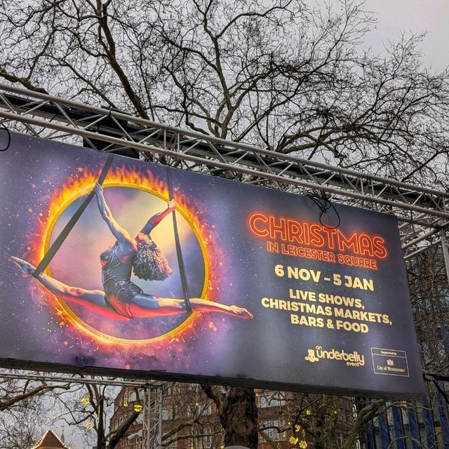 🐤倫敦市中心聖誕市集Leicester Square