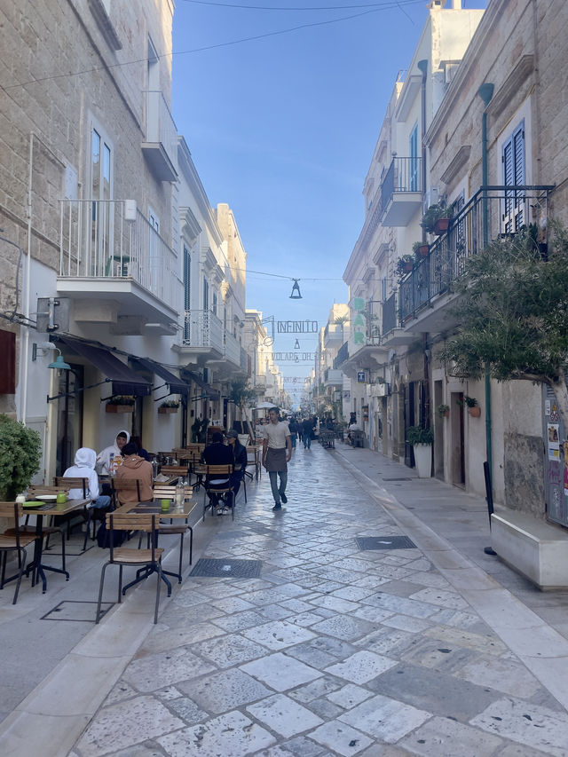 Prancing around Polignano a Mare