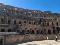 The third biggest roman arena with 35000 seats. 
