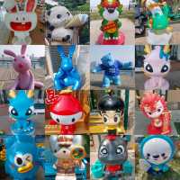 Qingdao, amazing puppets 