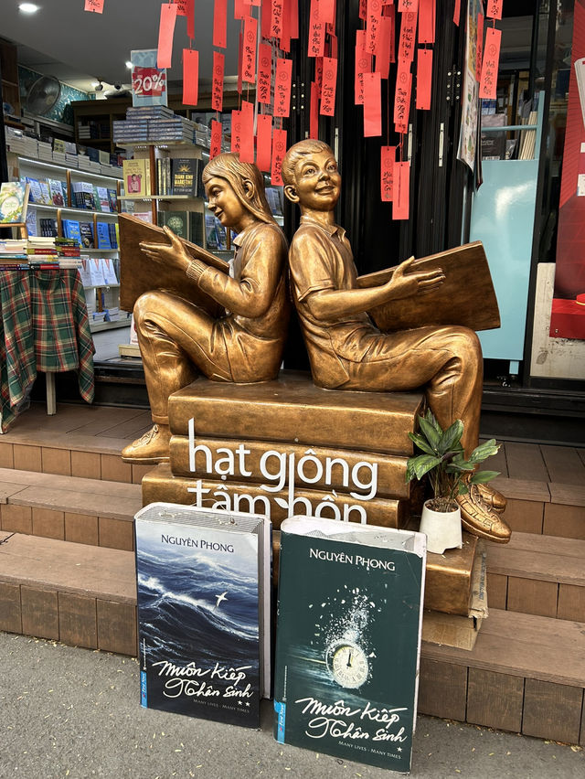 The right values of people: Book street Ho Chi Minh