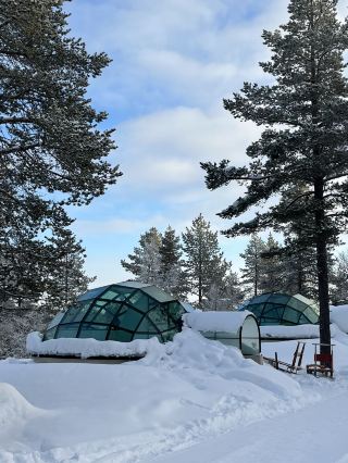 핀란드 | 유리 이글루에서 머물며 밤을 즐기다