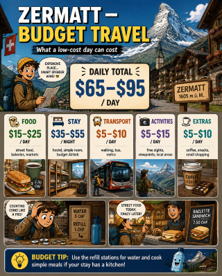 🗺️ Planning a Zermatt Budget