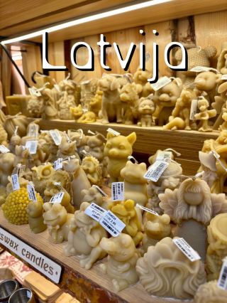 【ラトビア・リガ】森とハチミツの恵み。伝統的な蜜蝋キャンドルとハンドメイドの温もりに癒されるリガの隠れ家ショップ3選 🇱🇻🐝🕯️