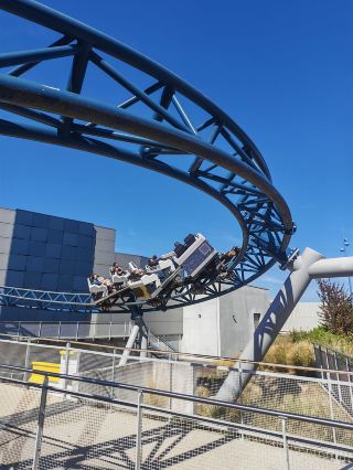 Futuroscope – A futuristic theme park in France.