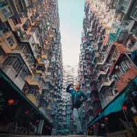 Visiting Monster building, HK