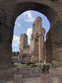 Rome - The world's largest ancient thermal bath, Caracalla.