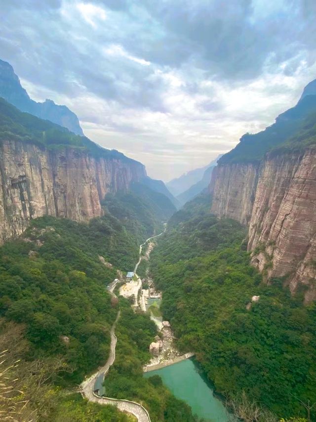 太行山最美的一段九莲山景區