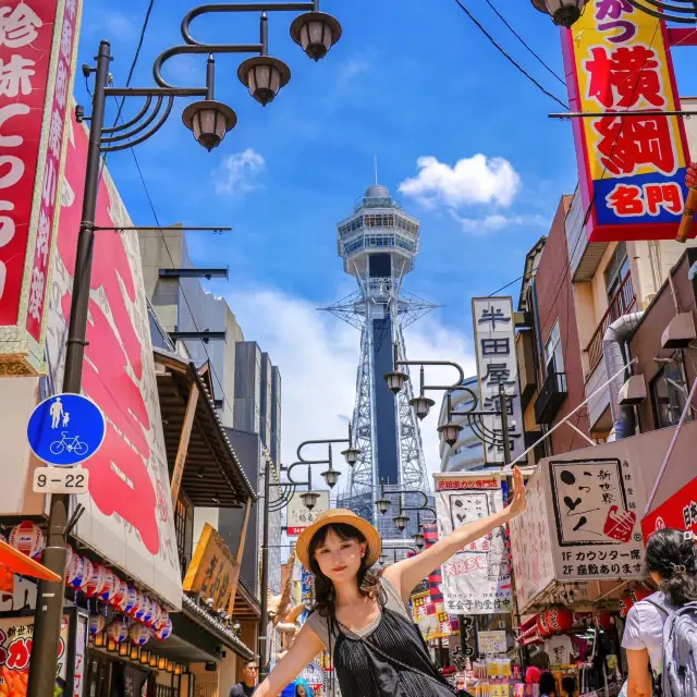 오사카 3일간의 먹방 여행 가이드와 사진 찍는 장소.
