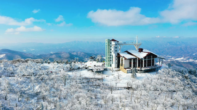 韓國江原道冬季雪景風光太震撼了，為你呈現獨屬於冬天的浪漫