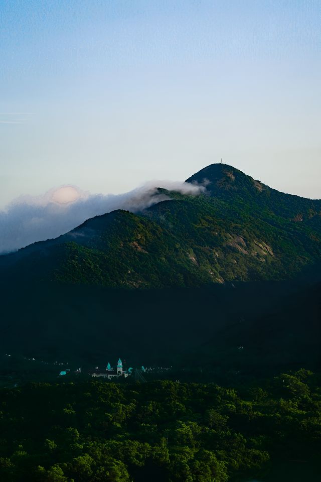深圳一條私藏的徒步路線千島湖半山半海