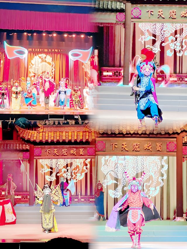 來四川成都遊玩，不看個川劇變臉等於白來