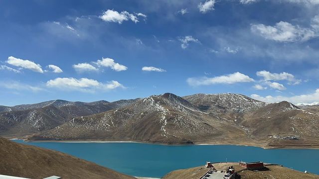 「有一種藍，叫做羊湖藍」西藏三大聖湖之一羊卓雍措