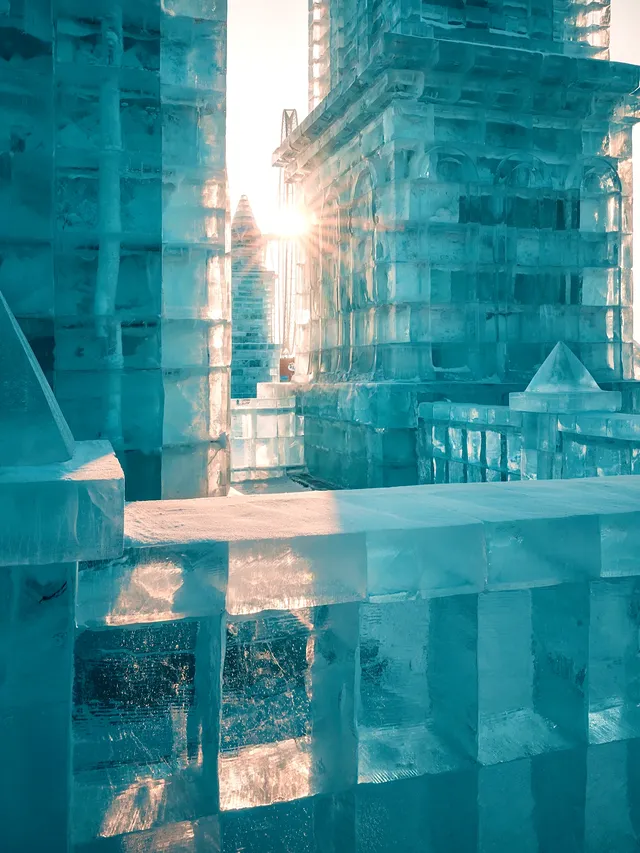 冬天總要去趟哈爾濱，看夢幻的冰雪大世界。