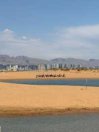 內蒙古烏海|有沙漠有湖泊有城市。