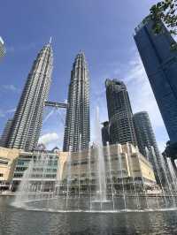 A stunning city centre park surrounded by iconic landmarks, KLCC Park