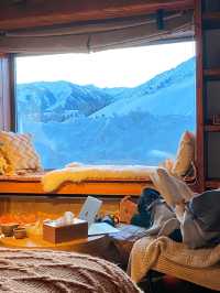 在禾木住進了童話裡的小木屋 到了新疆禾木一定要住進這個小木屋。
