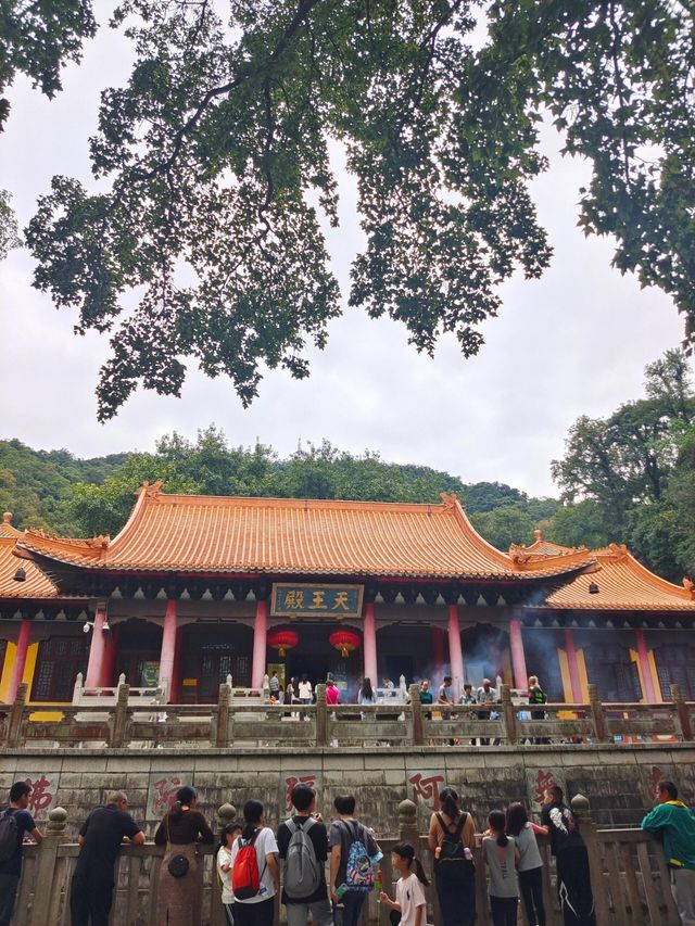 江門新會圭峰山天然氧吧。