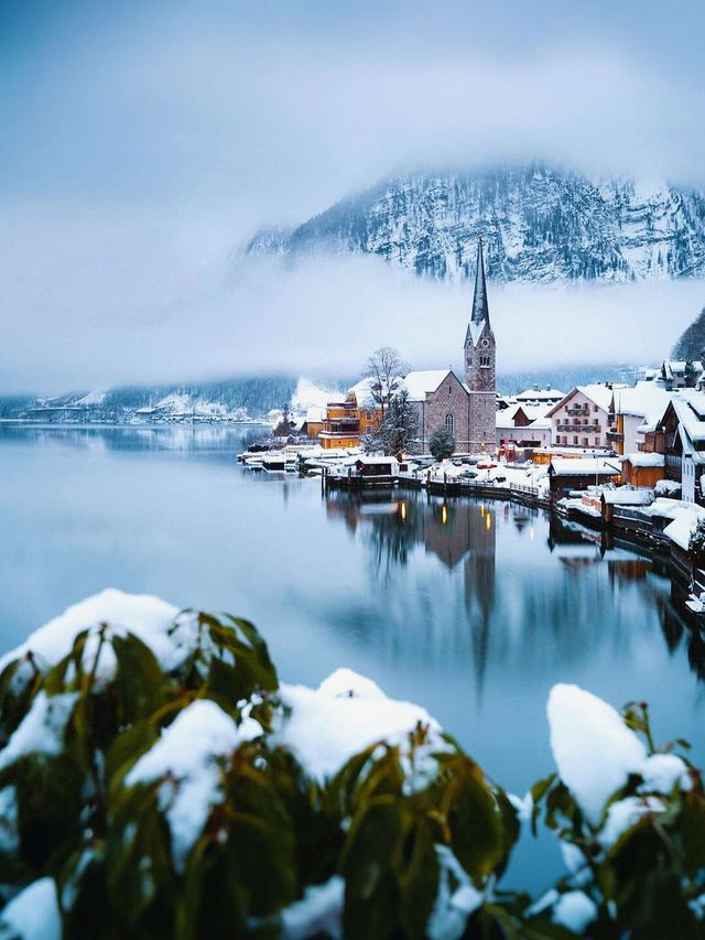 奧地利這6個湖區雪景小鎮簡直美得令人屏息。
