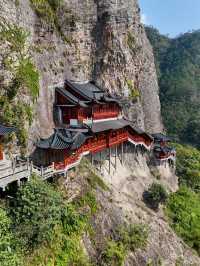 江南懸空寺打卡慶餘年同款。