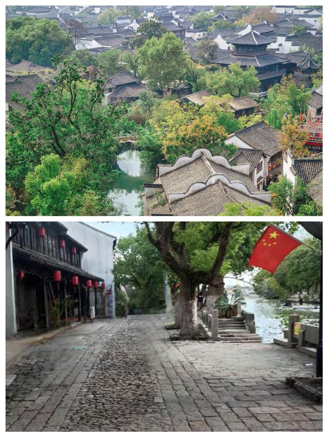 別具一格的江南水鄉巴城老街。