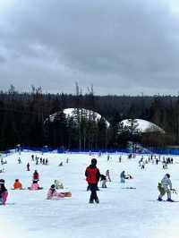長白山和平滑雪場：冬日運動的理想之選。