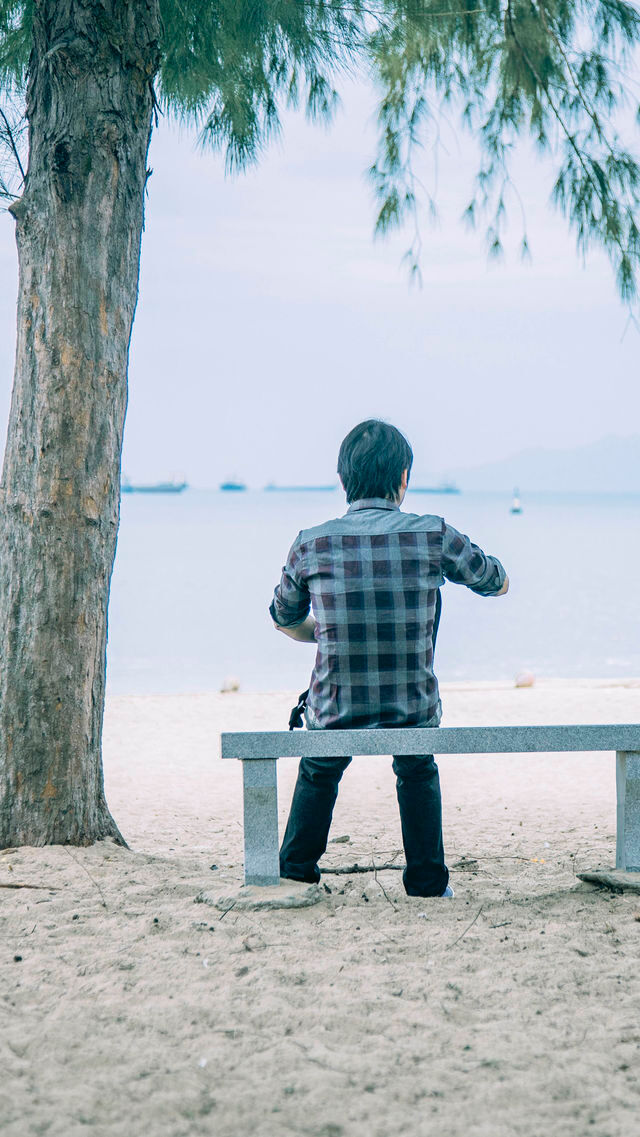 我在深圳找到了浪漫的海灘！適合拍照打卡