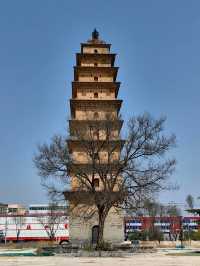 澄城精進寺塔|佛家寶塔