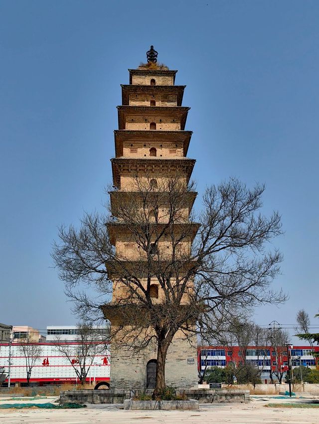 澄城精進寺塔|佛家寶塔