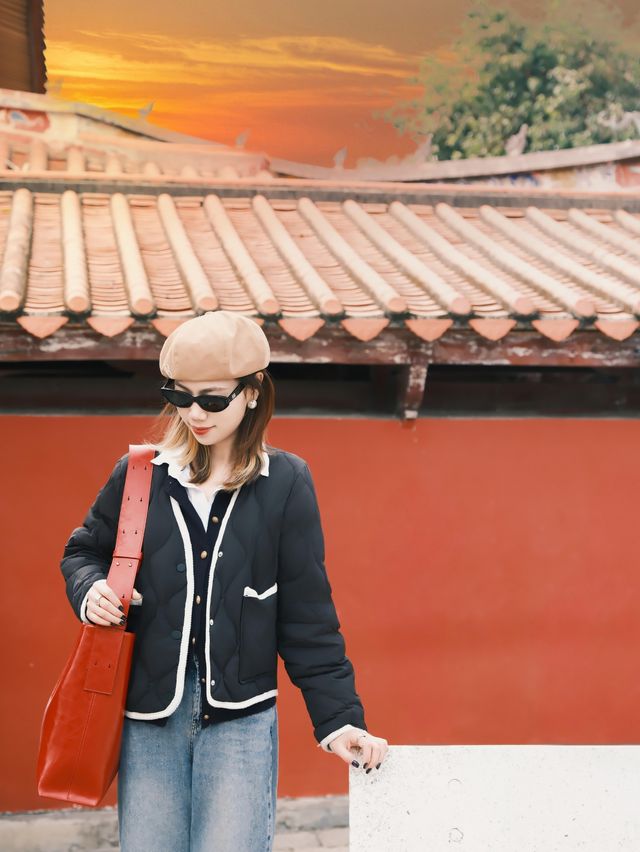 泉州旅遊西街的落日真的好適合拍照