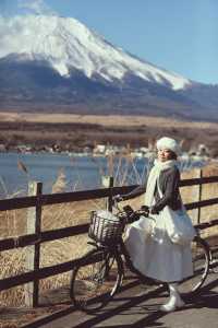 比起河口湖更愛山中湖的富士山
