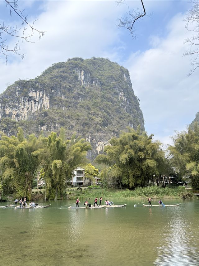 桂林山水甲天下，陽朔單車遊真的美呆了