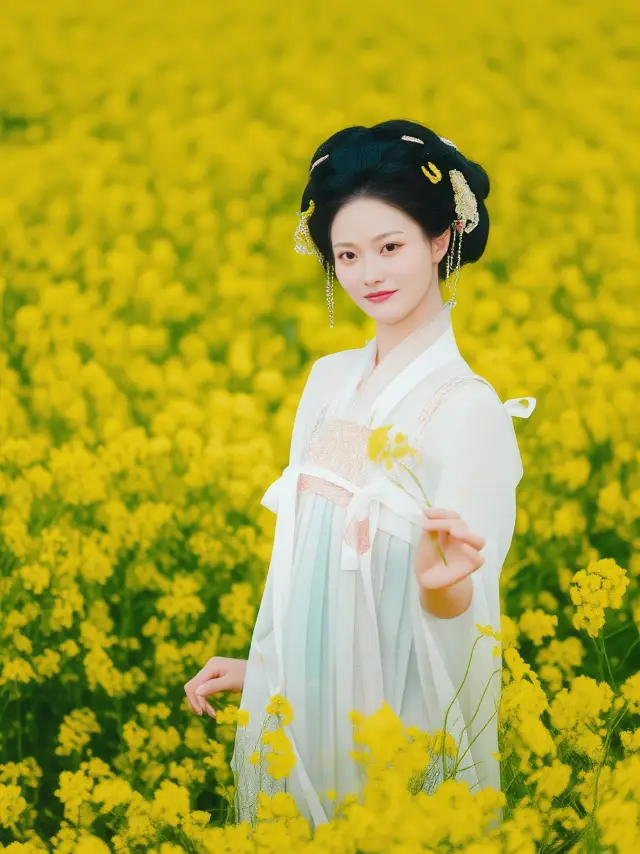 In Tengchong | Fell into a picturesque spring, the rapeseed flowers are so beautiful