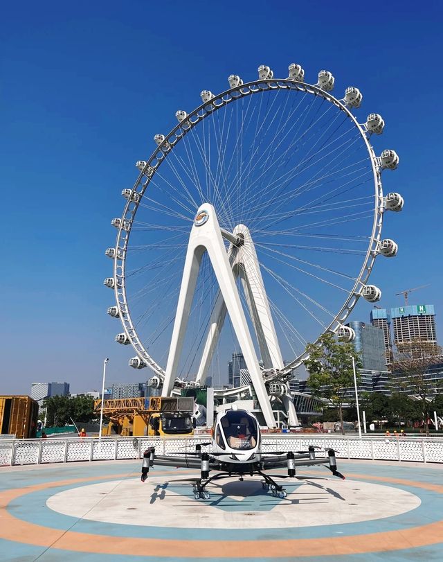 淡季城市輕旅行 | 前海石公園Citywalk全攻略 ——解鎖深圳西岸的橘子海與摩天輪浪漫 