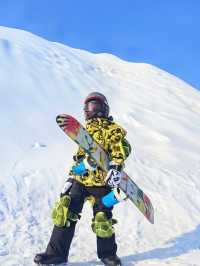 在滑雪場過聖誕節