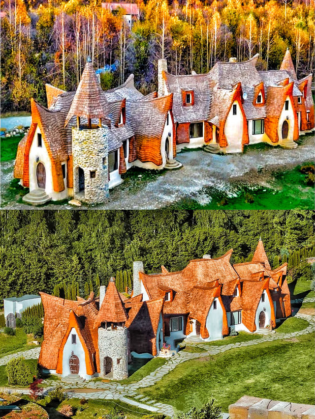 童話裡的小屋真的存在 羅馬尼亞黏土城堡