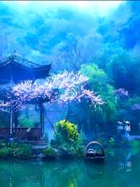 重慶酉陽桃花源春日仙境