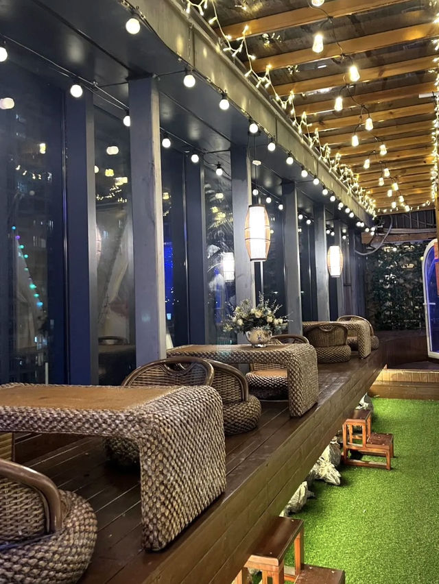 深圳這麼美的天台餐廳捨不得走 💕  天台美好港灣·主題餐吧(東門店)