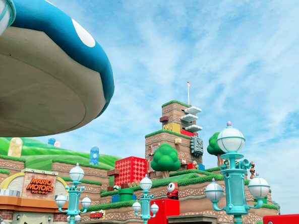 Super Nintendo World 1+ Thousand Super Nintendo World Royalty-Free