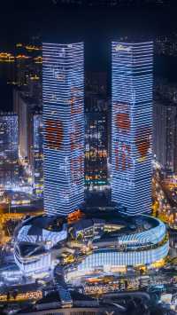 來貴陽不可錯過的保障城市夜景打卡攻略。大都市的感覺。