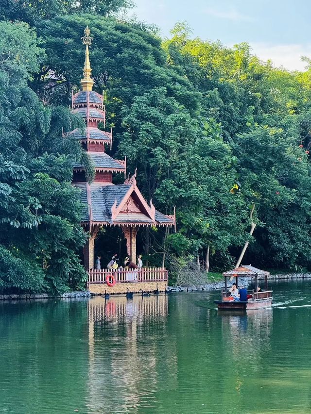 景洪曼聽御花園｜傣王御花園也太出片了吧！